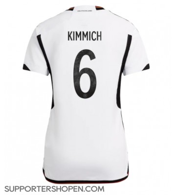 Tyskland Joshua Kimmich #6 Hemma Matchtröja Dam VM 2022 Kortärmad